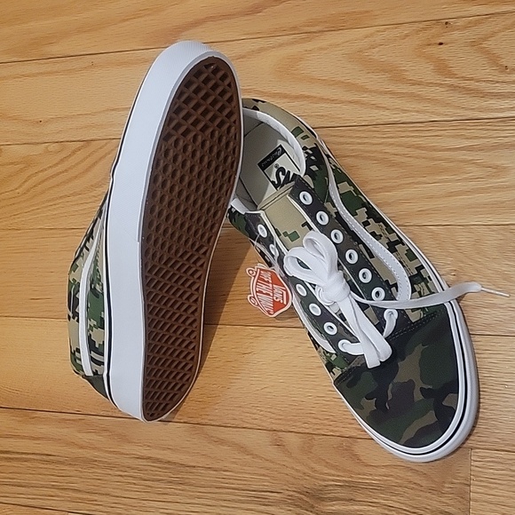 Vans Oldschool custom camo mens size 11.5 - Picture 5 of 14